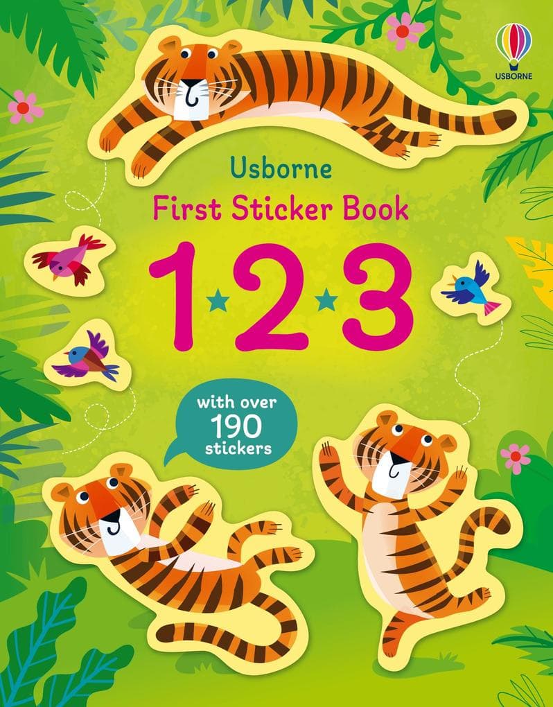 123. First sticker book