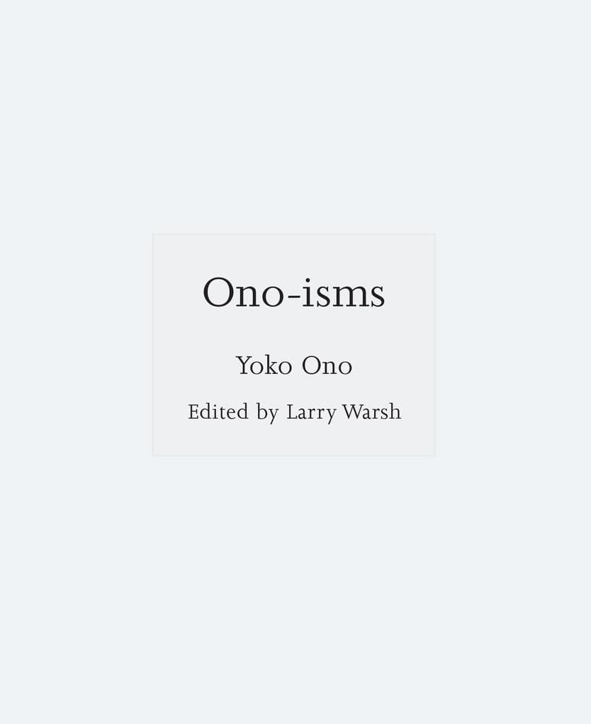 Ono-isms