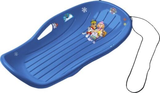 BIG 800056763 - BIG Snow-Carver blau Paw Patrol, Minibob, Winter-Schlitten