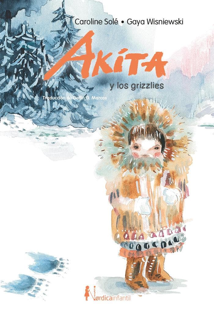 Akita y los osos grizzlies
