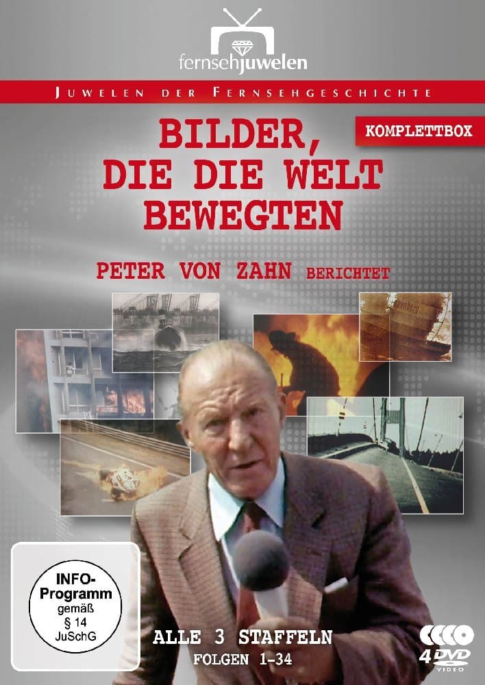 Bilder, die die Welt bewegten - Peter von Zahn berichtet (Komplettbox) (4 DVDs)