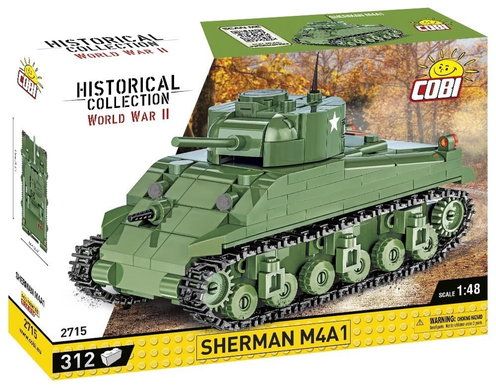 COBI 2715 - Historical Collection, Panzer Sherman M4A1 WWII