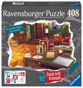 Ravensburger Puzzle X Crime - Ein mörderischer Geburtstag - 406 Teile Puzzle-Krimispiel für 1-4 Spie