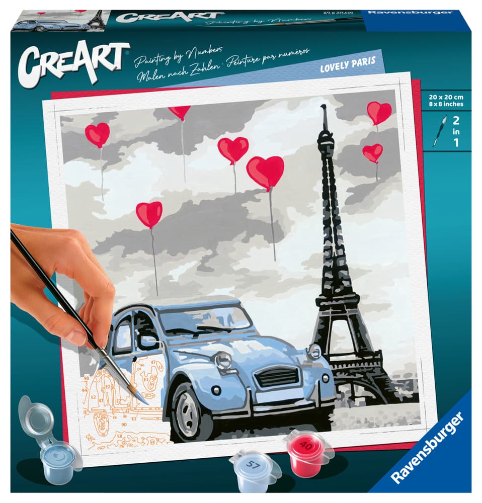 Ravensburger - Malen nach Zahlen - Paris
