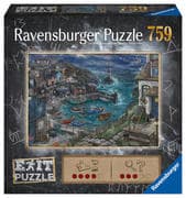Ravensburger EXIT Puzzle 17365 Das Fischerdorf - 759 Teile Puzzle für Erwachsene und Kinder ab 14 Ja