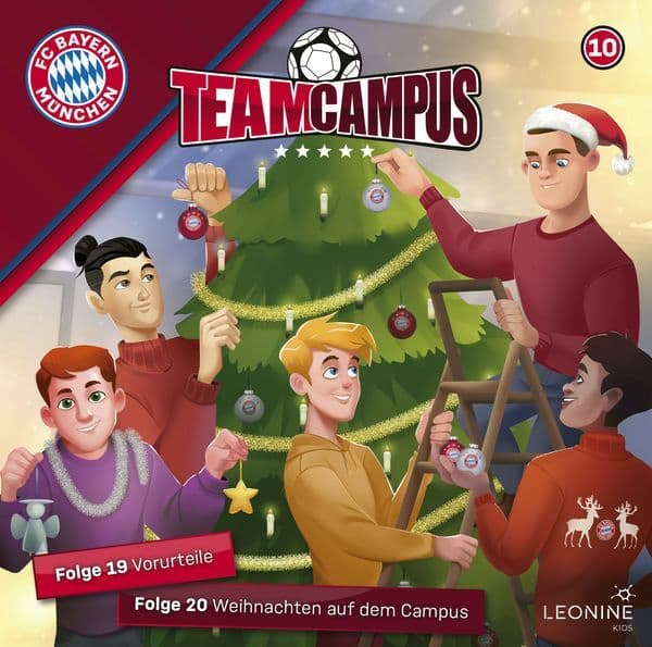FC Bayern Team Campus. Tl.10, 1 Audio-CD