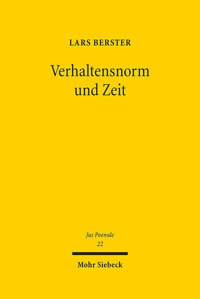Verhaltensnorm und Zeit