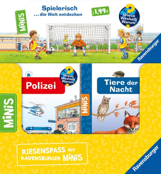 Verkaufs-Kassette "Ravensburger Minis 19 - Wieso? Weshalb? Warum?"