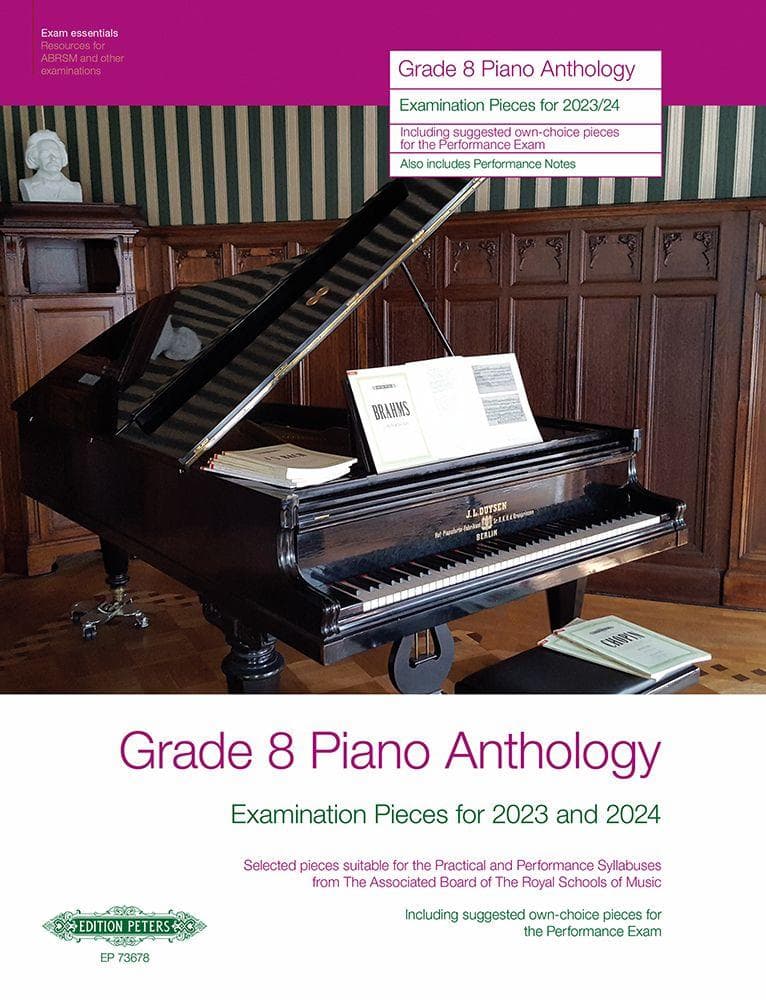 Grade 8: Piano Anthology - Examination Pieces for 2023 and 2024- (Performance Notes by Norman Beedie)