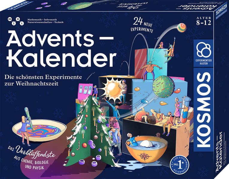 KOSMOS - Adventskalender - Die schönsten Experimente zur Weihnachtszeit 2023