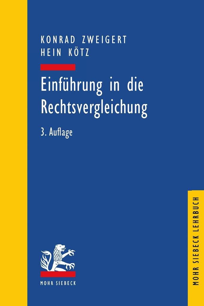Einführung in die Rechtsvergleichung