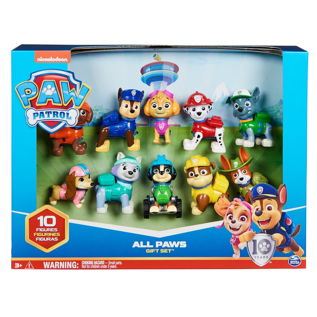 Spin Master - Paw Patrol - Action Pack Pups 10er Geschenkset