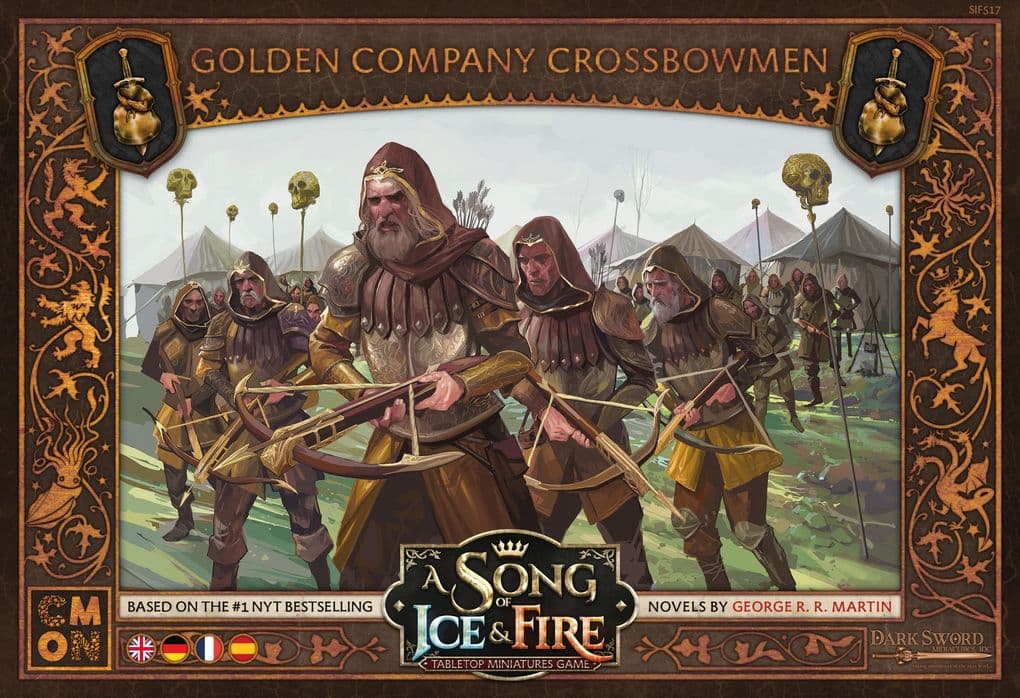 CMON - A Song of Ice & Fire - Golden Company Crossbowmen, Armbrustschützen der Goldenen Kompanie
