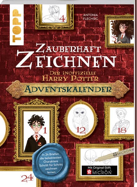 Zauberhaft Zeichnen. Der inoffizielle Harry Potter Adventskalender