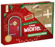 Herzlich Willkommen, kleiner Wichtel - Adventskalender. Mit Wichteltür, Bastelmaterial und Anleitung
