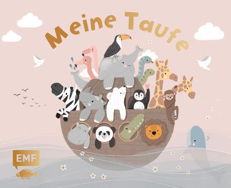Meine Taufe - rosa