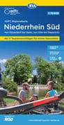 ADFC-Regionalkarte Niederrhein Süd 1:75.000, mit Tagestourenvorschlägen, reiß- und wetterfest, E-Bik