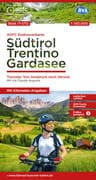 ADFC-Radtourenkarte IT-STG Südtirol, Trentino, Gardasee 1:150.000, reiß- und wetterfest, E-Bike geei
