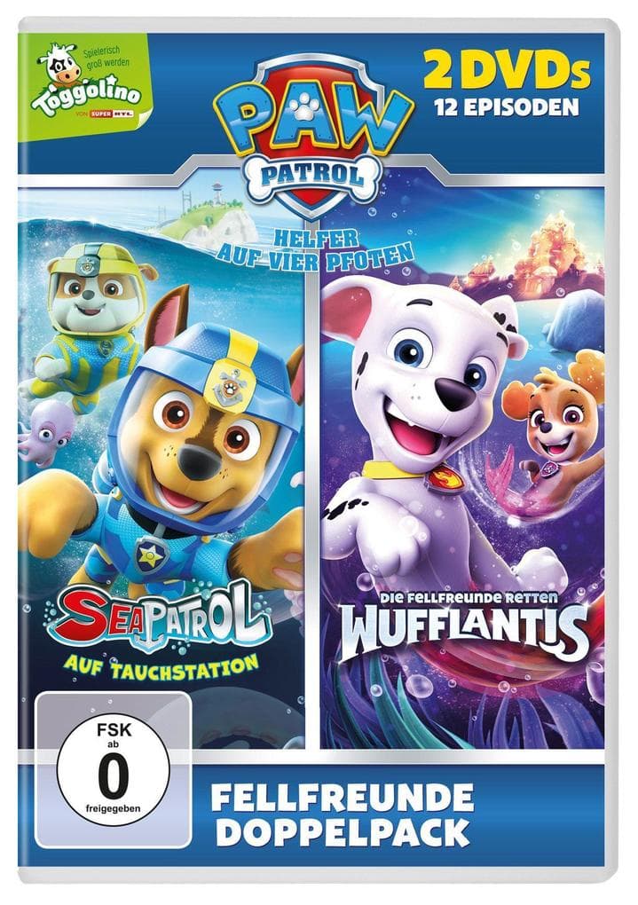 Paw Patrol - Sea Patrol & Die Fellfreunde retten Wufflantis