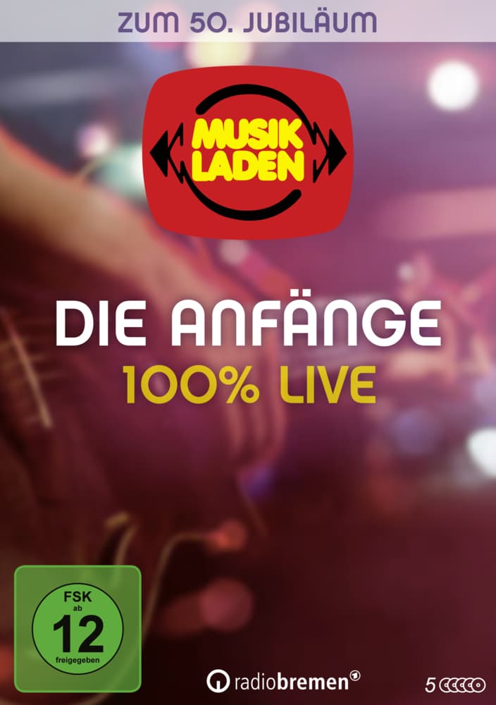 Musikladen Die Anfänge 100% LIVE,6 DVD