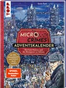 Micro Crimes Adventskalender - Sherlock Holmes und die Blutspuren im Schnee. Mit XXL-Wimmelposter un