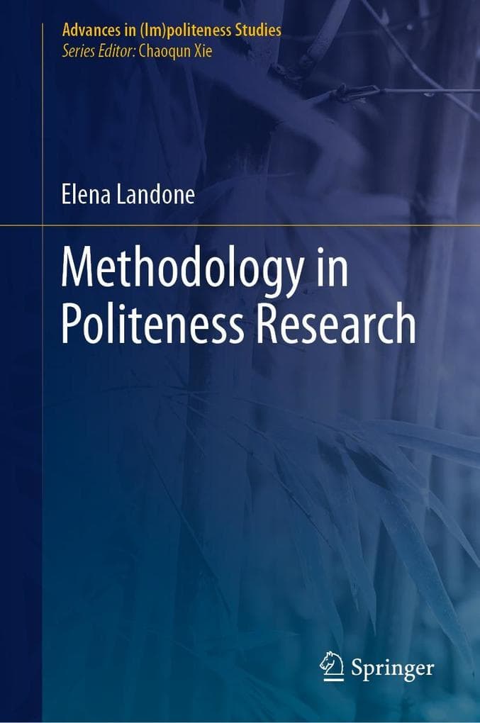 Methodology in Politeness Research