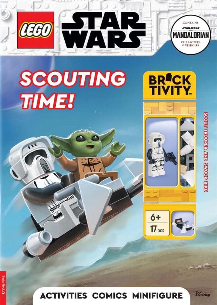 LEGO® Star Wars(TM): Scouting Time Activity Book (with Scout Trooper minifigure and swoop bike)