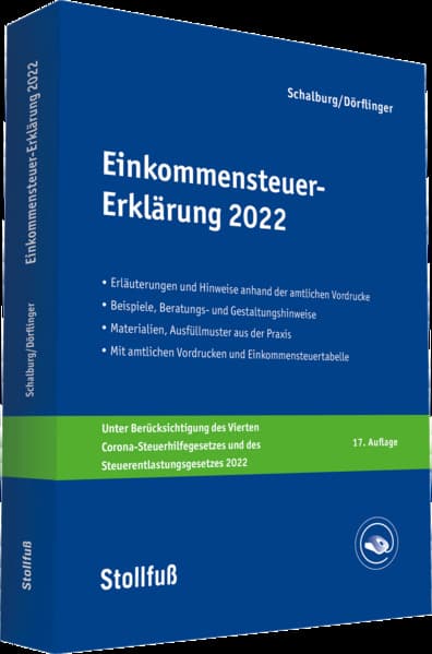 Einkommensteuer-Erklärung 2022