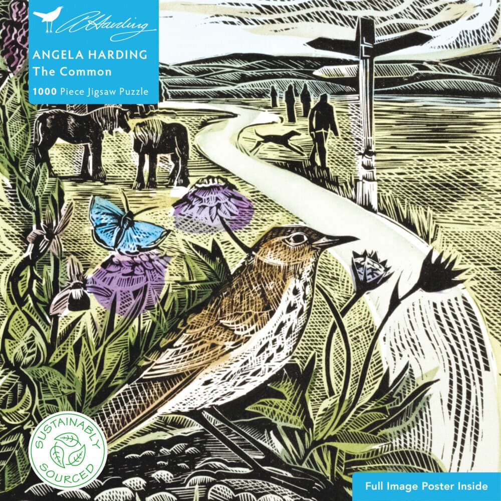 Adult Sustainable Jigsaw Puzzle Angela Harding: The Common