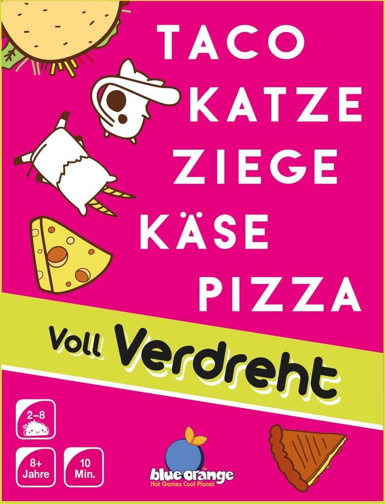 Blue Orange - Taco Katze Ziege Käse Pizza Voll Verdreht