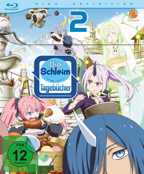 Meine Wiedergeburt als Schleim in einer anderen Welt: Die Schleim-Tagebücher.Vol.2,1 Blu-ray (Limited Edition mit Sammelschuber)