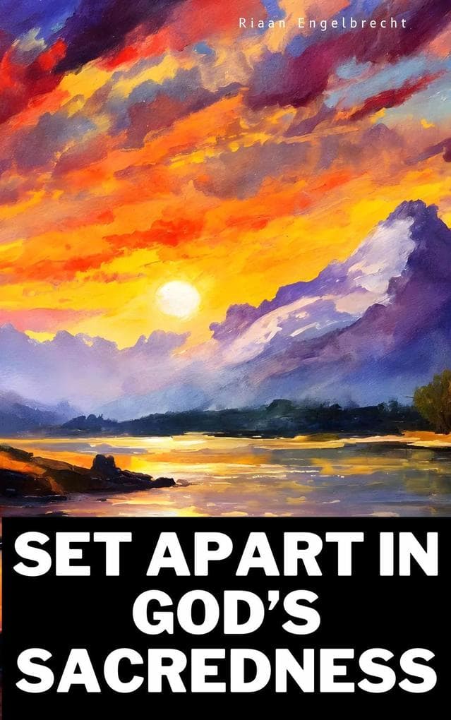 Set Apart in God's Sacredness