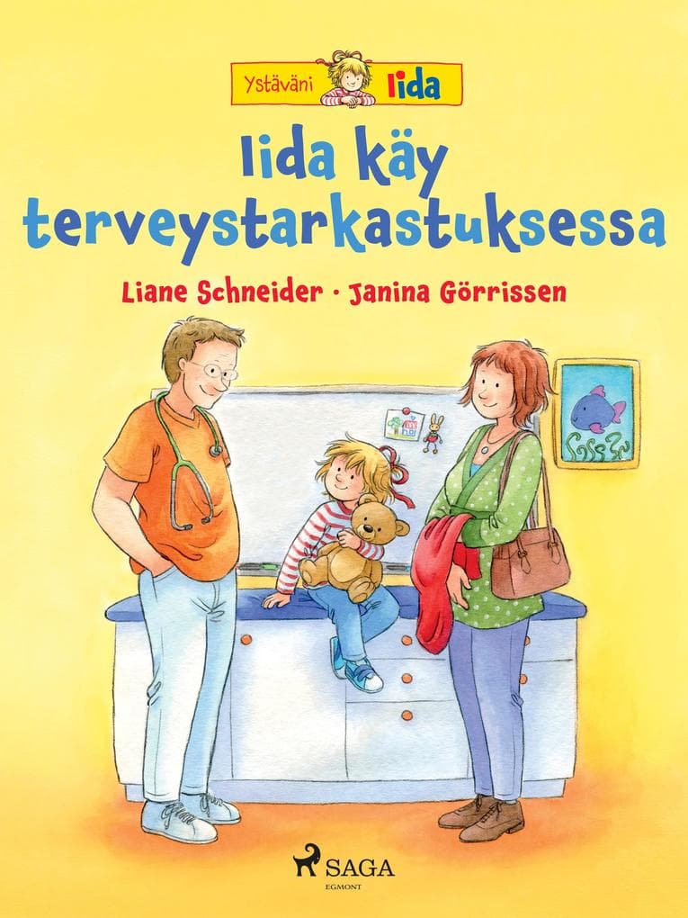 Iida käy terveystarkastuksessa