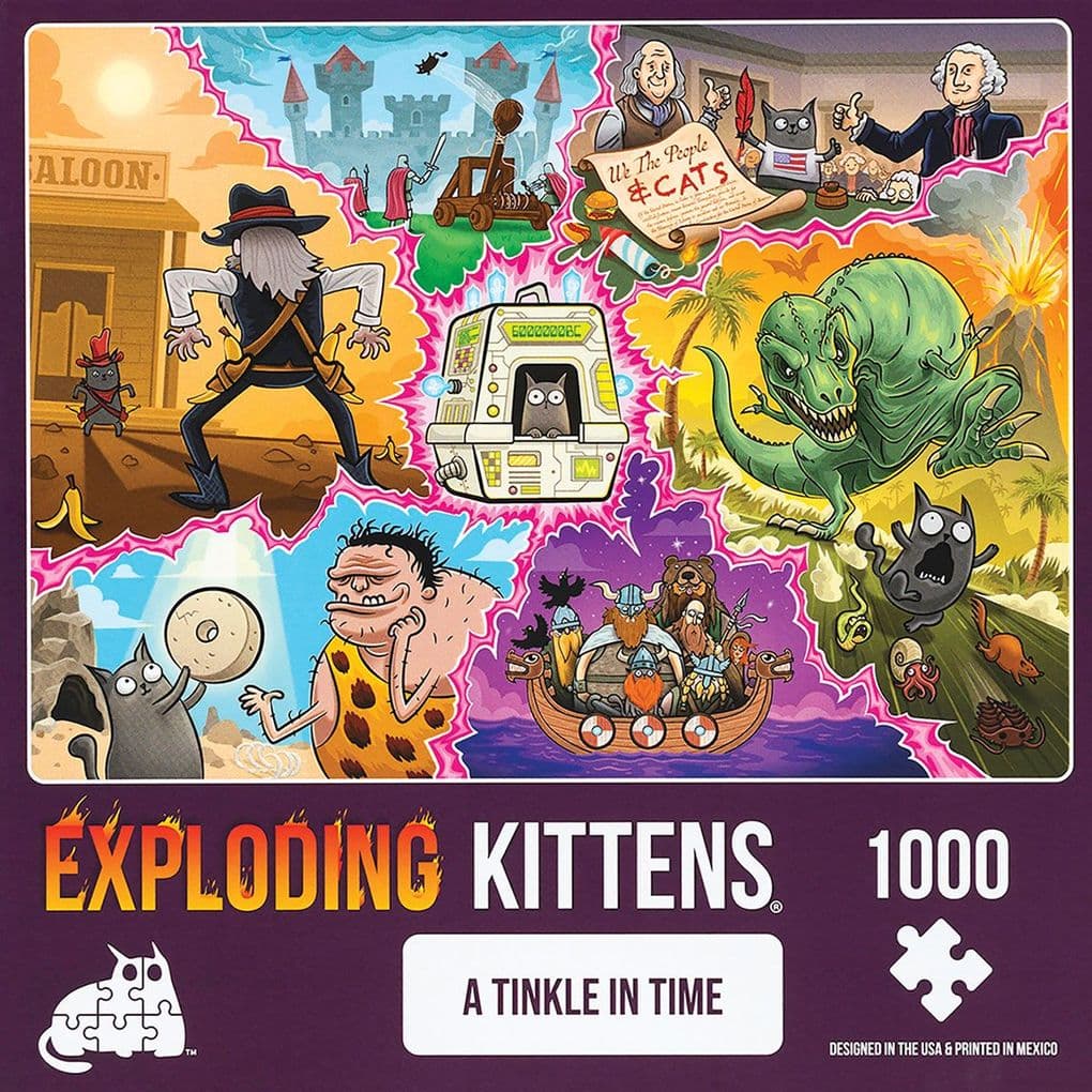 Exploding Kittens Puzzle: A Tinkle in Time