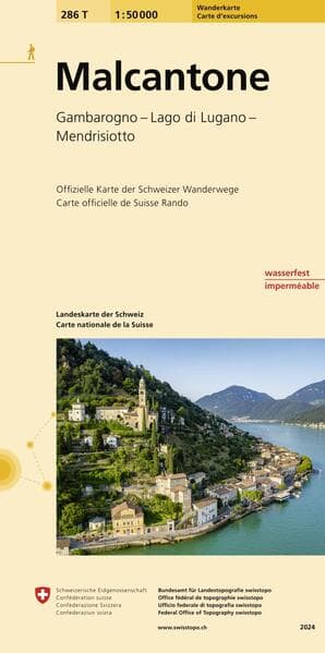 Swisstopo 1 : 50 000 Malcantone