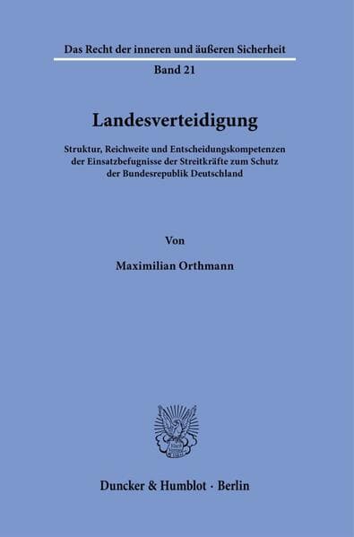 Landesverteidigung.