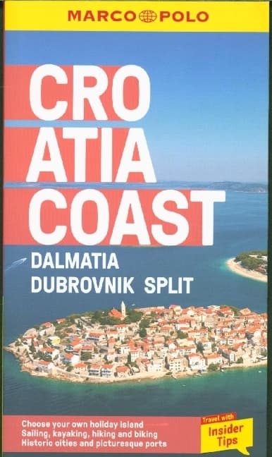 Croatia Coast Marco Polo Pocket Travel Guide - with pull out map