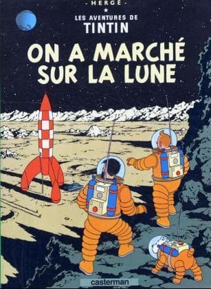 Les Aventures de Tintin 17. On a marche sur la lune