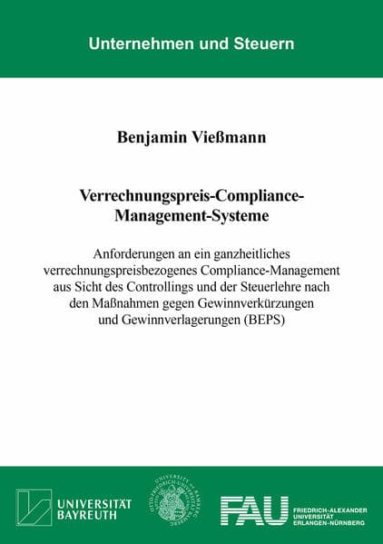 Verrechnungspreis-Compliance-Management-Systeme