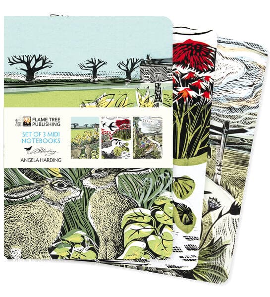 Angela Harding: Landscapes Set of 3 MIDI Notebooks