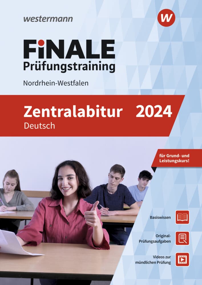 FiNALE Prüfungstraining Zentralabitur Nordrhein-Westfalen. Deutsch 2024