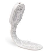 Flexilight RC (White Flowers) - wiederaufladbares Leselicht - 2 in 1 Leselampe & Lesezeichen - LED L