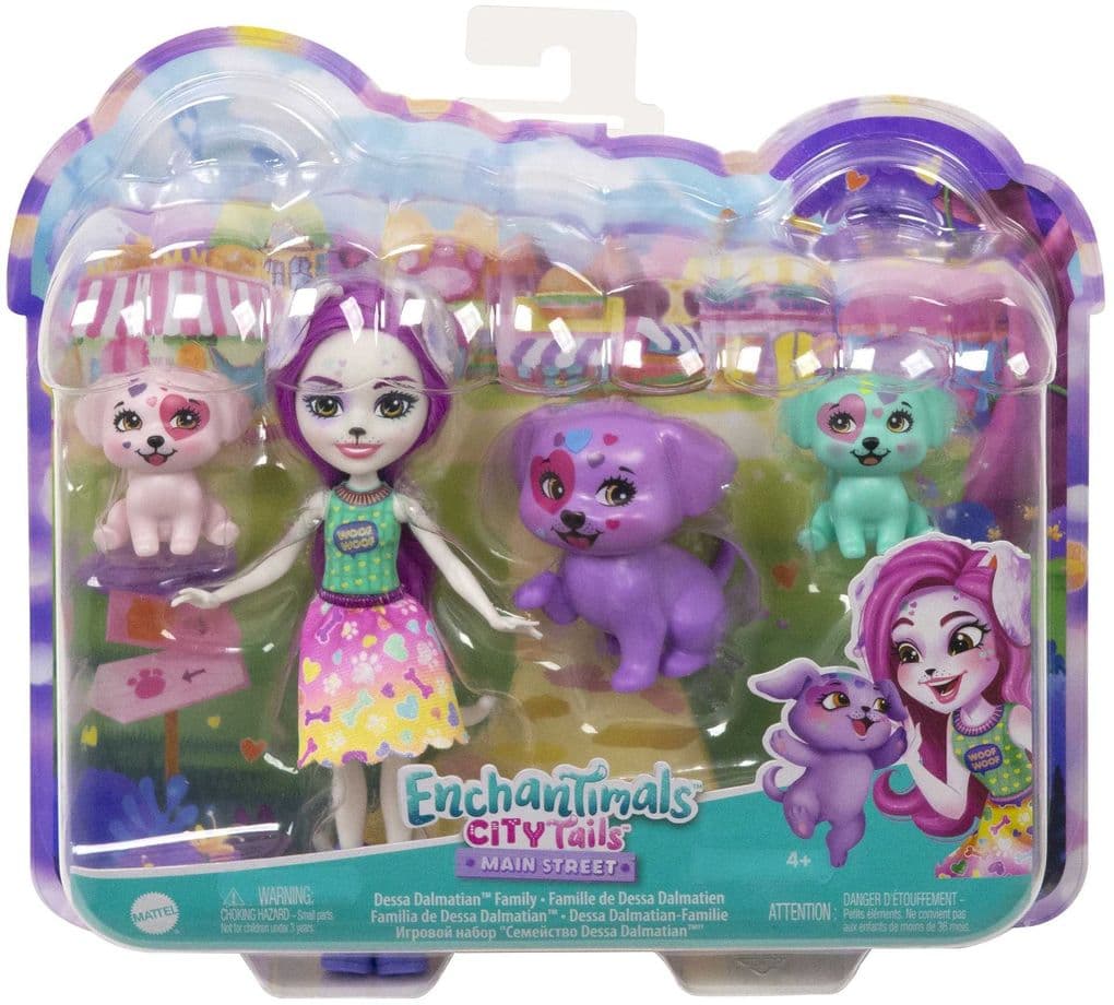 Enchantimals - Enchantimals City Tails Dessa Dalmatian