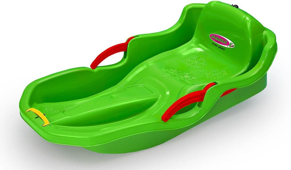 Jamara - Snow Play Bob Comfort 80 cm grün mit Bremse