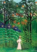 Eurographics 6000-5608 - Frau in einem exotischen Wald von Henri Rousseau, Puzzle, 1.000 Teile