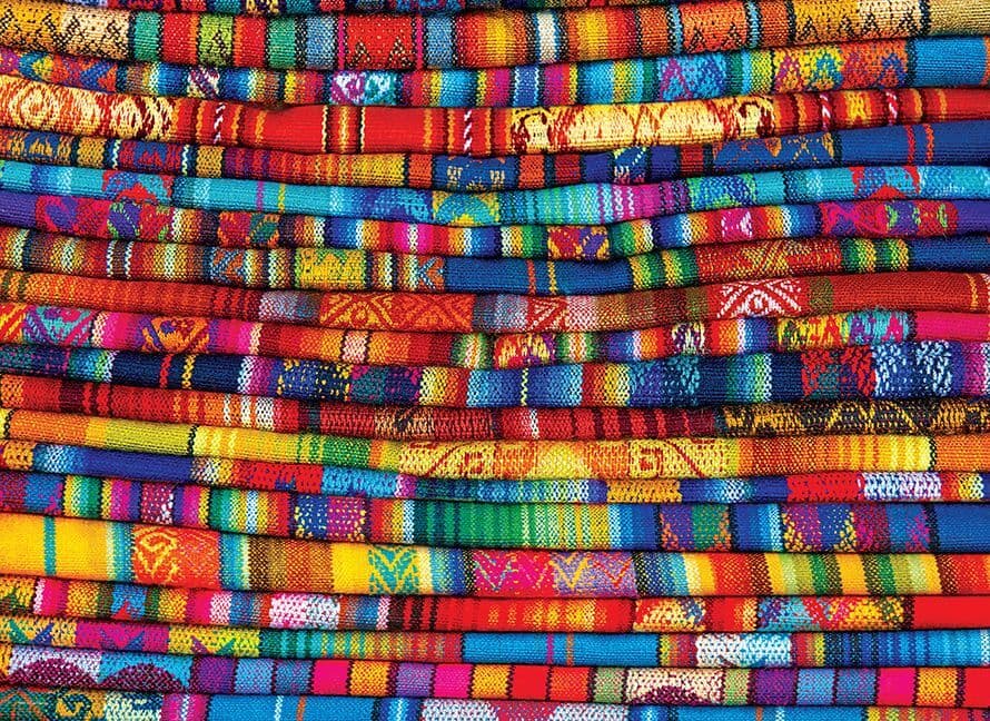 Eurographics 6000-5535 - Traditionelle Decken aus Peru, Puzzle, 1.000 Teile