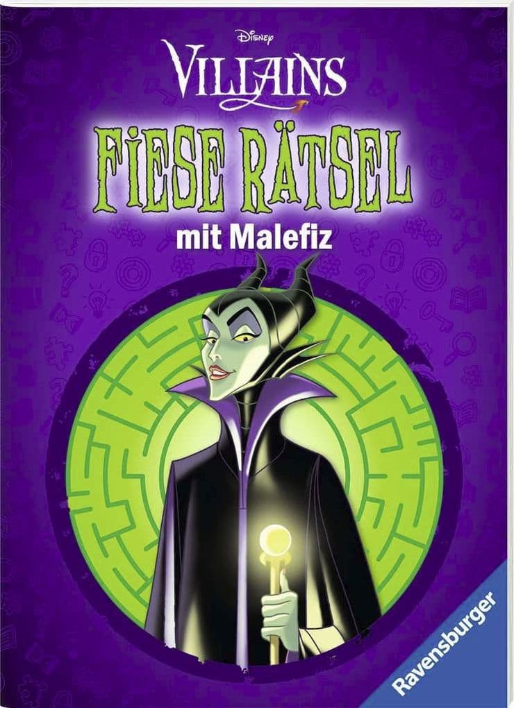 Ravensburger Disney Villains: Fiese Rätsel mit Maleficent - Knifflige Rätsel für kluge Köpfe ab 9 Jahren