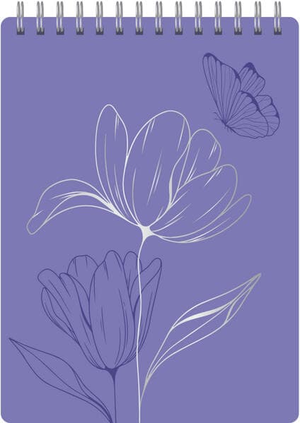 Notizblock midi Spring, vegan