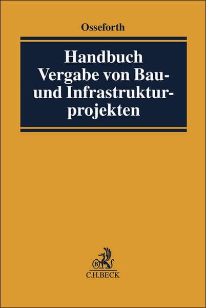 Handbuch Vergabe von Bau- und Infrastrukturprojekten