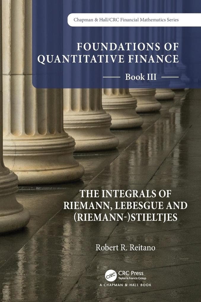 Foundations of Quantitative Finance